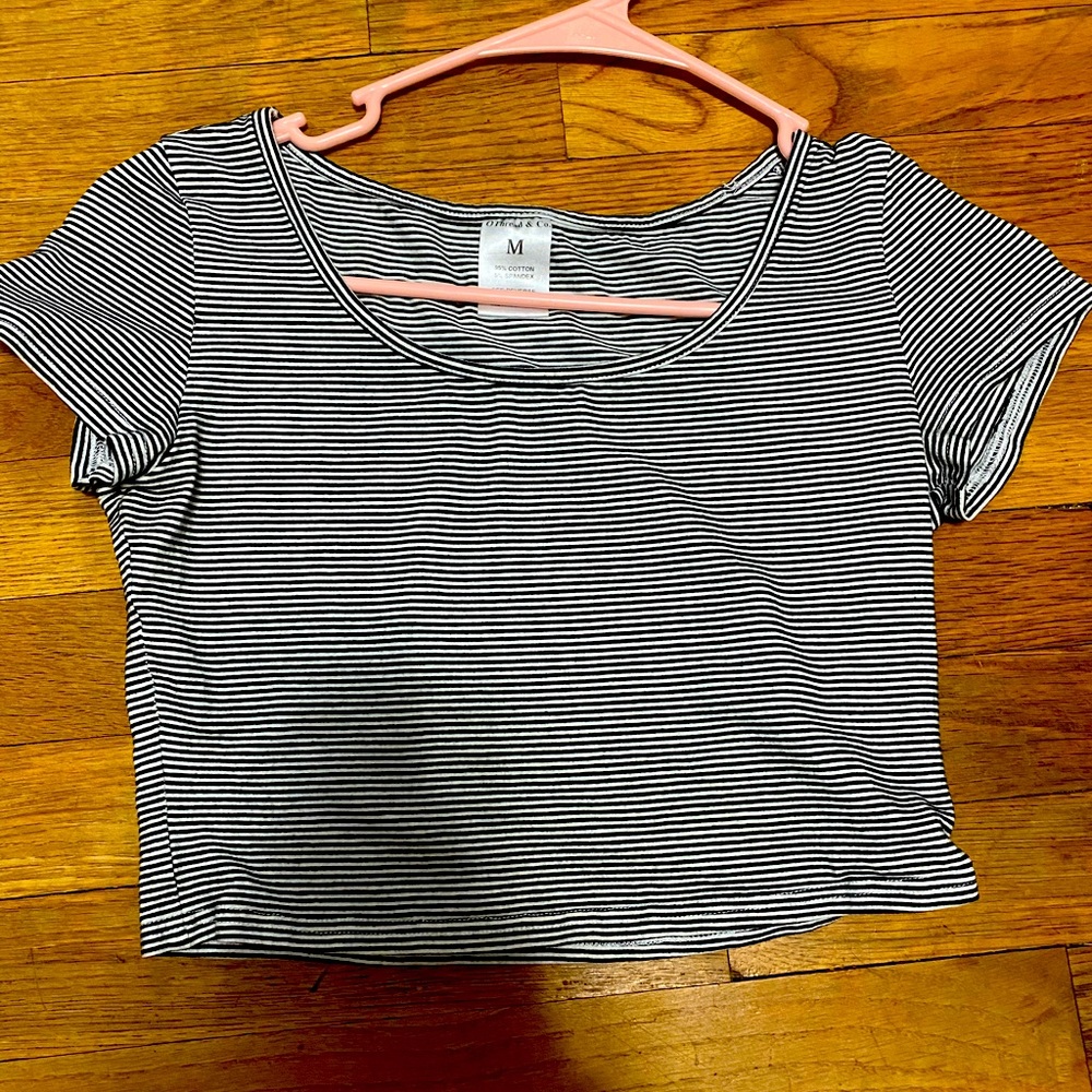 Stripped crop top